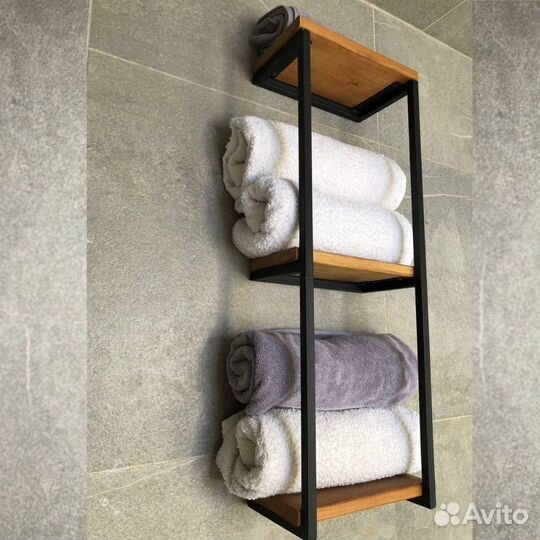 Полка для полотенец loft