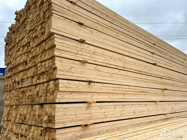 Доска обрезная 25х150х6000мм от производителя