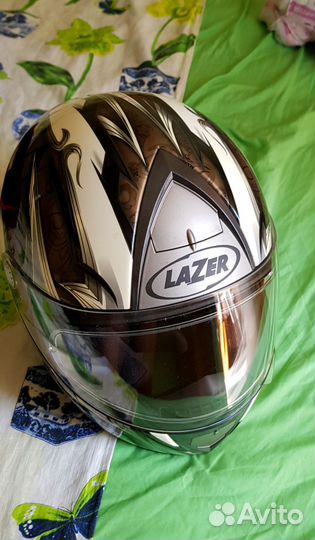 Шлем lazar (новый) +чехол