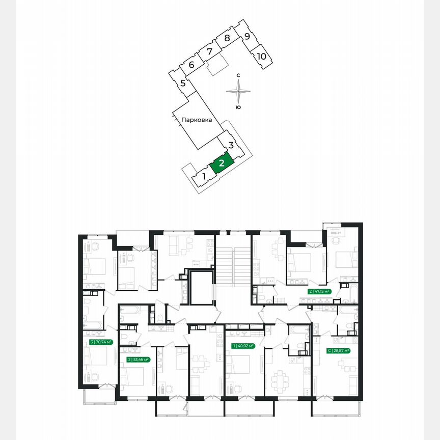 1-к. квартира, 40 м², 8/8 эт.