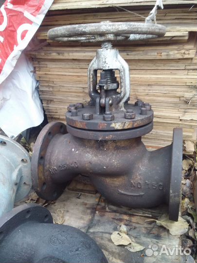 Вентиль запорный чугунный