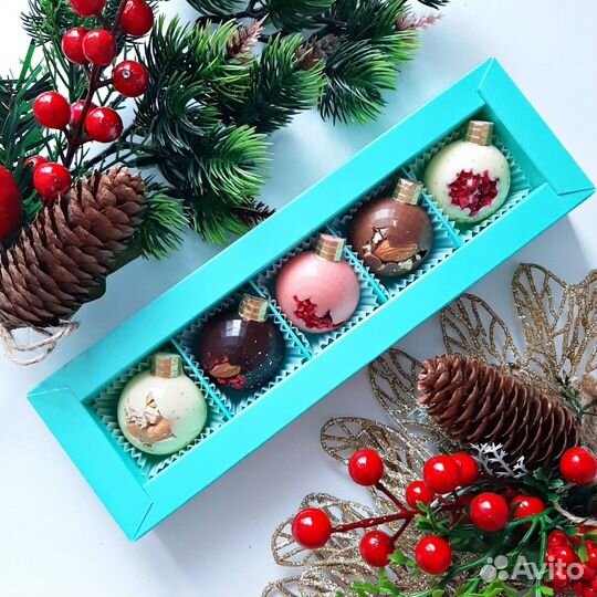 Новый год корпоративные подарки из шоколада