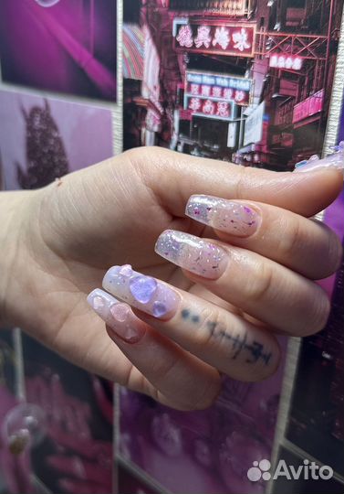 Комбинированный маникюр