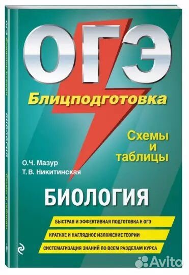 Сборник по Биологии огэ, таблицы и схемы