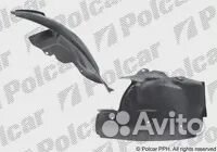 Подкрылок правый перед для renault scenic (JM) 06.03-08.06