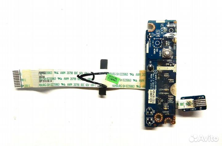 Кнопка включения Acer 5251 5551 LS-5893P Rev:1.0