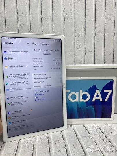 Планшет samsung galaxy tab a7 3/32