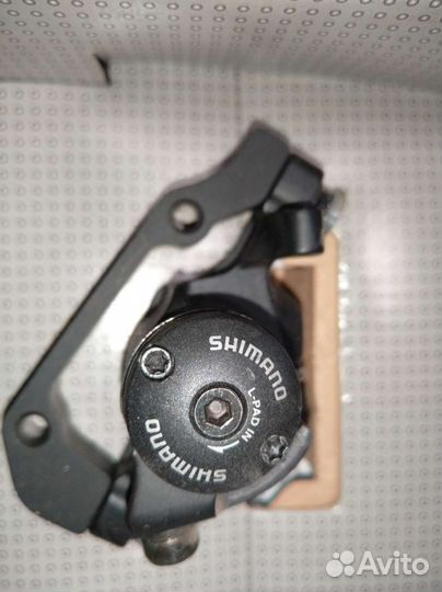Тормоз дисковый shimano задний с ротором