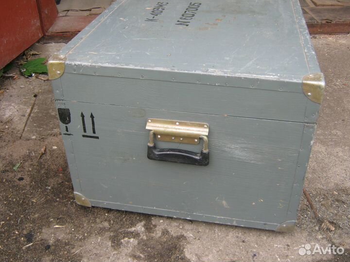 Ящик деревянный военный