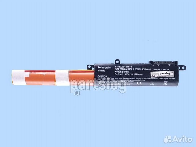 Аккумулятор для Asus A31N1519 11.25V 2600mAh