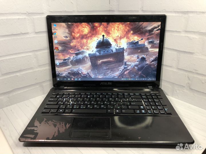 Игровой ноутбук Asus i7/2 видеокарты/12gb озу