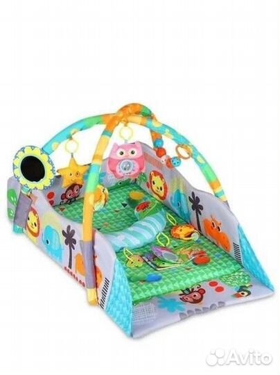 Детский развивающий игровой коврик 3 в 1