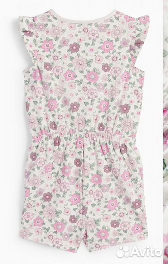 Детский комбинезон в цветочек C&A 68 размер