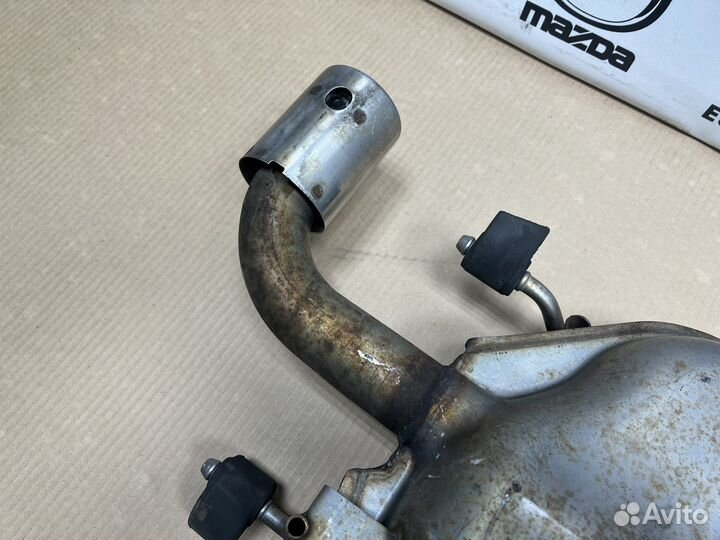 Глушитель основной двойной Mazda 3 BM 2013-2019