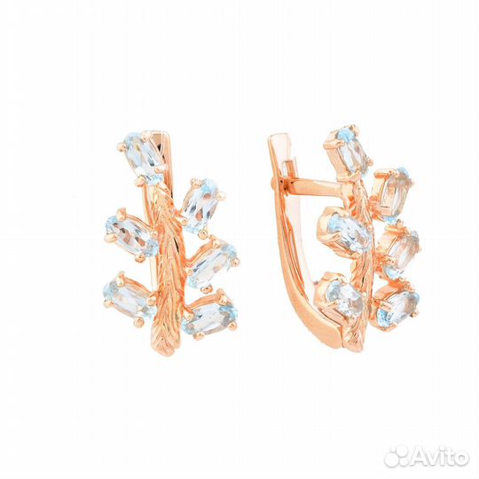 Серьги золотые