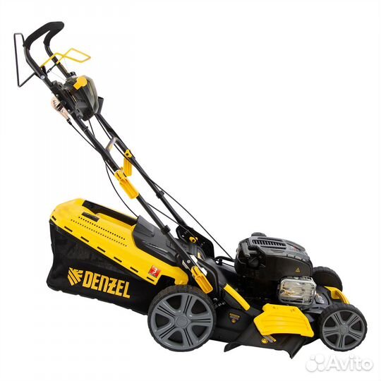 Газонокосилка бензиновая denzel