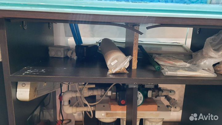 Аквариум с тумбой бу 200 литров