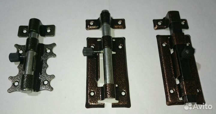 Шпингалеты, засовы