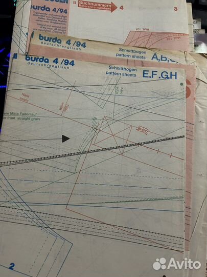 Журналы Бурда Burda 90-х