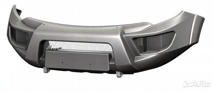 Бампер передний Mitsubishi L200 2015-11.2018 кроме