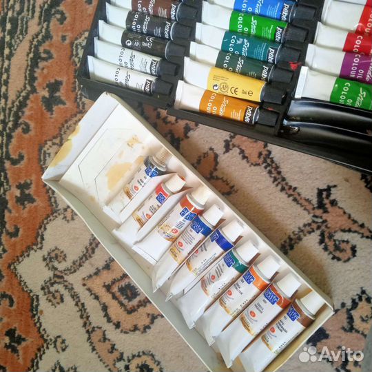 Масляные художественные краски