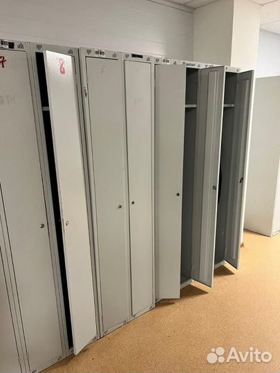 Шкафчики для раздевалки (2 секции) б/у