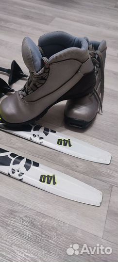 Лыжи беговые детские 140