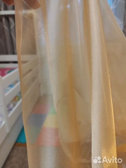Тюль из органзы готовая (новая)