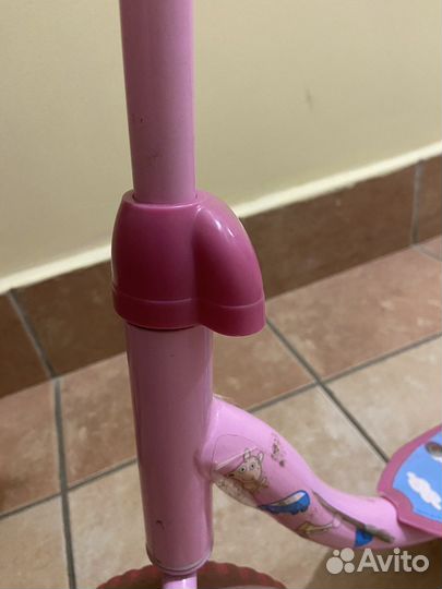 Самокат детский трехколесный бу