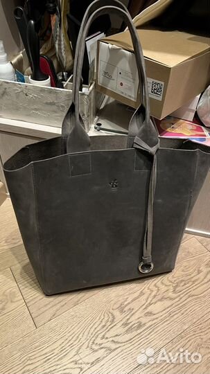 Шоппер Знать кожаный