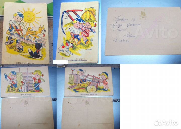 Наборы открыток разные коллекционные