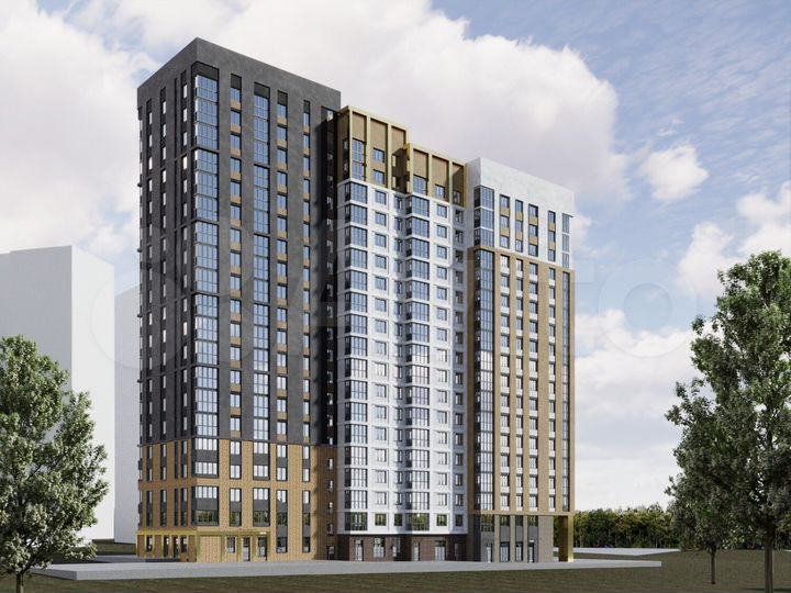 2-к. квартира, 63,8 м², 7/20 эт.