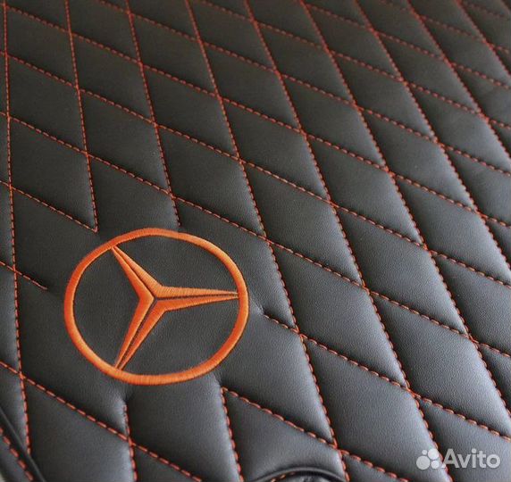 Коврики из полиуретановой кожи Гелендваген