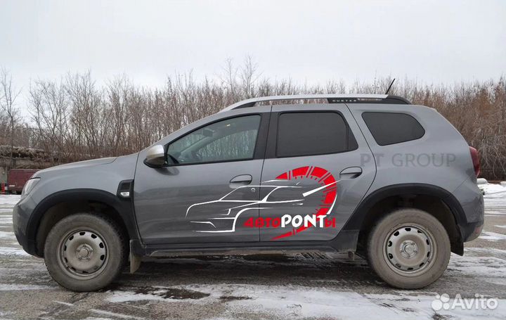 Накладки на крылья Рено Дастер рестайлинг с2021