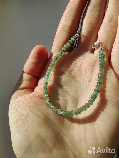 Чокер изумруд