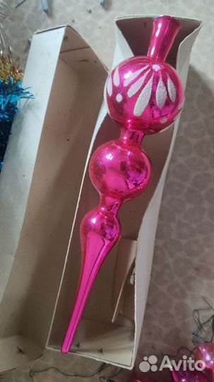 Елочные игрушки СССР