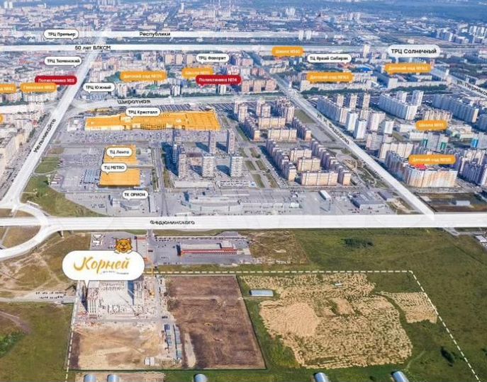 2-к. квартира, 57,6 м², 21/25 эт.