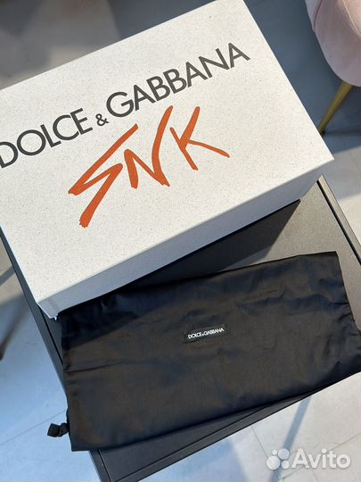 Кеды dolce gabbana