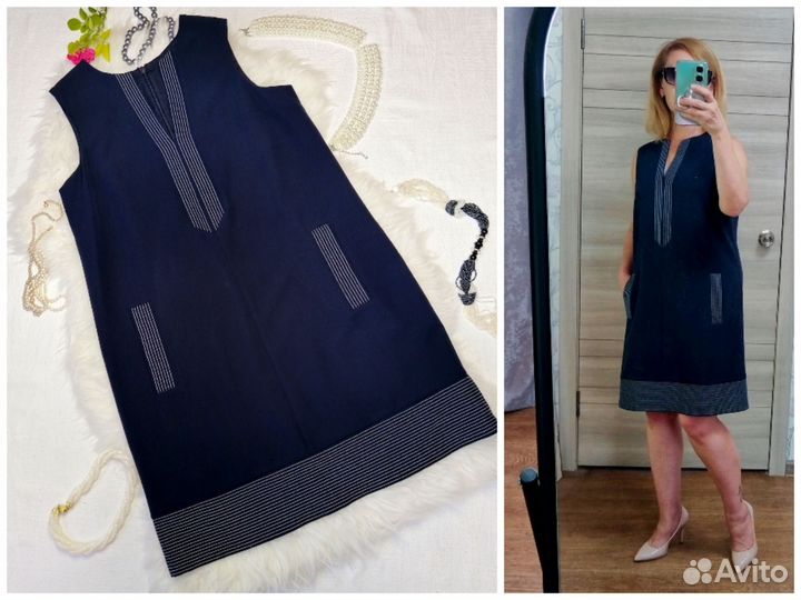 Летнее платье 46 размер