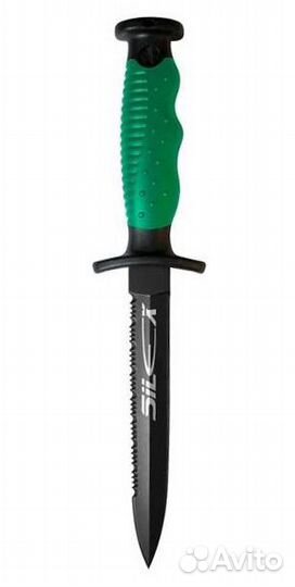 Нож для подводной охоты с титановым напылением Sil