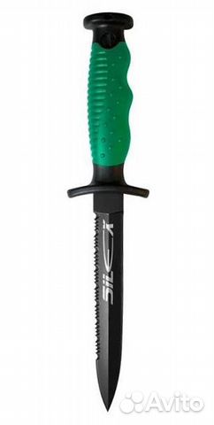 Нож для подводной охоты с титановым напылением Sil