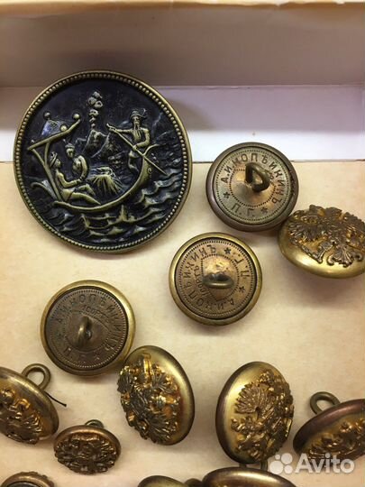 Пуговицы старинные, антикварные