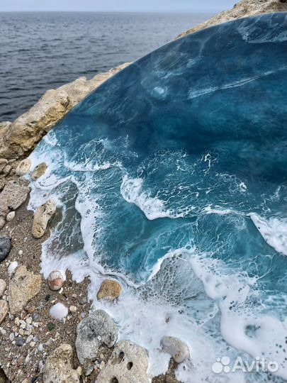 Картина эпоксидной смолой 