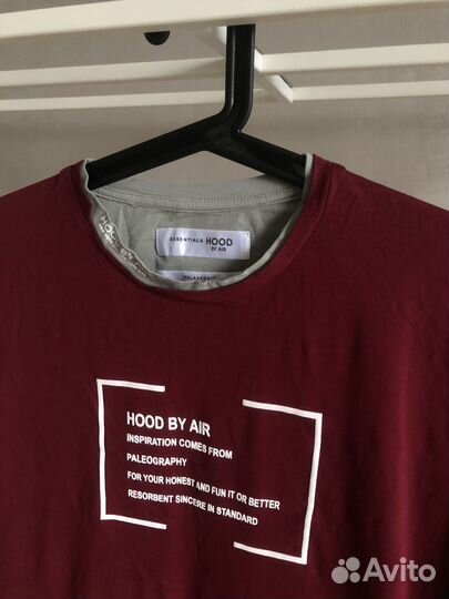 Лонгслив двойной Essentials by Hood By Air