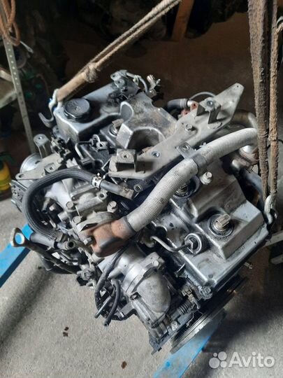 Контрактный двигатель Мицубиши Паджеро 4 4M41 3.2