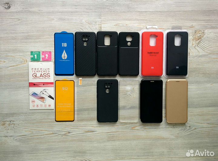 На Xiaomi note 9 стекло чехол поклейка