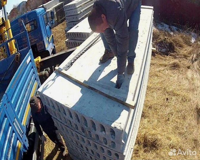 Плиты пустотелые За Углом