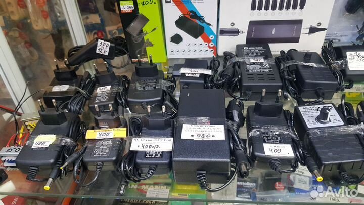 Адаптер питания 5v и 12v ассортимент