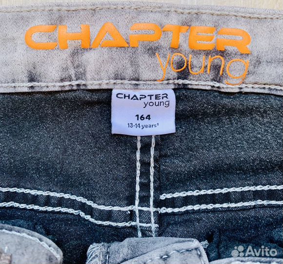 Джинсы для мальчика 164 Chapter Young