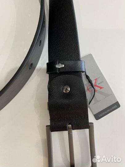 Ремень из натуральной кожи новый CK